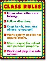Poster - Class Rules
