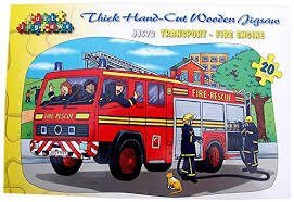 Large Floor Puzzle - Fire Engine (20 piece)