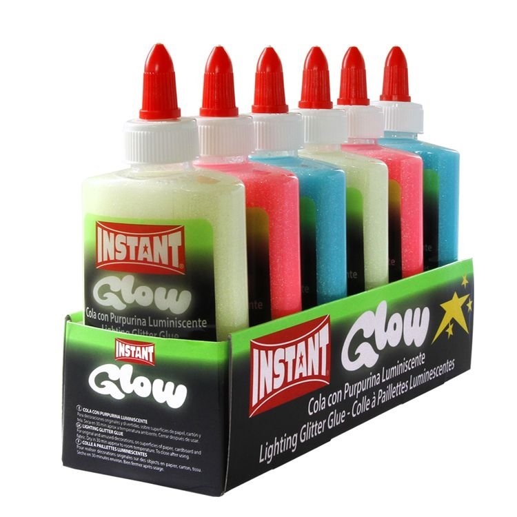 Instant Glow Glue for Slime - Blue (180ml)
