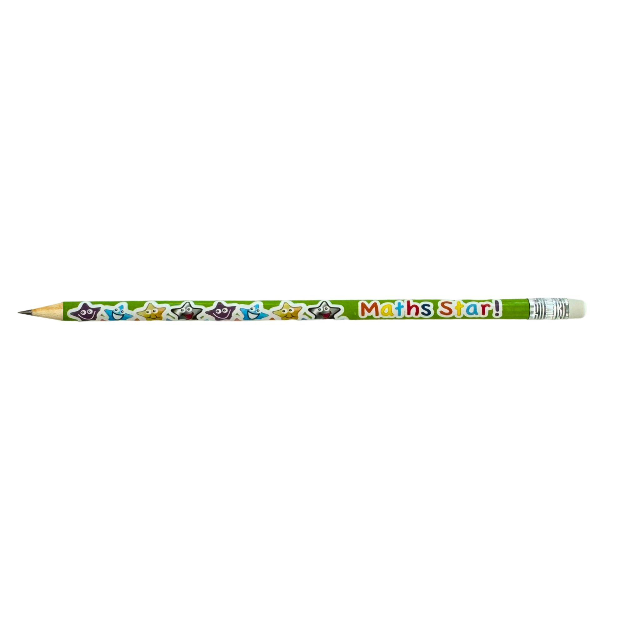 Award Pencils - Maths Star (12)