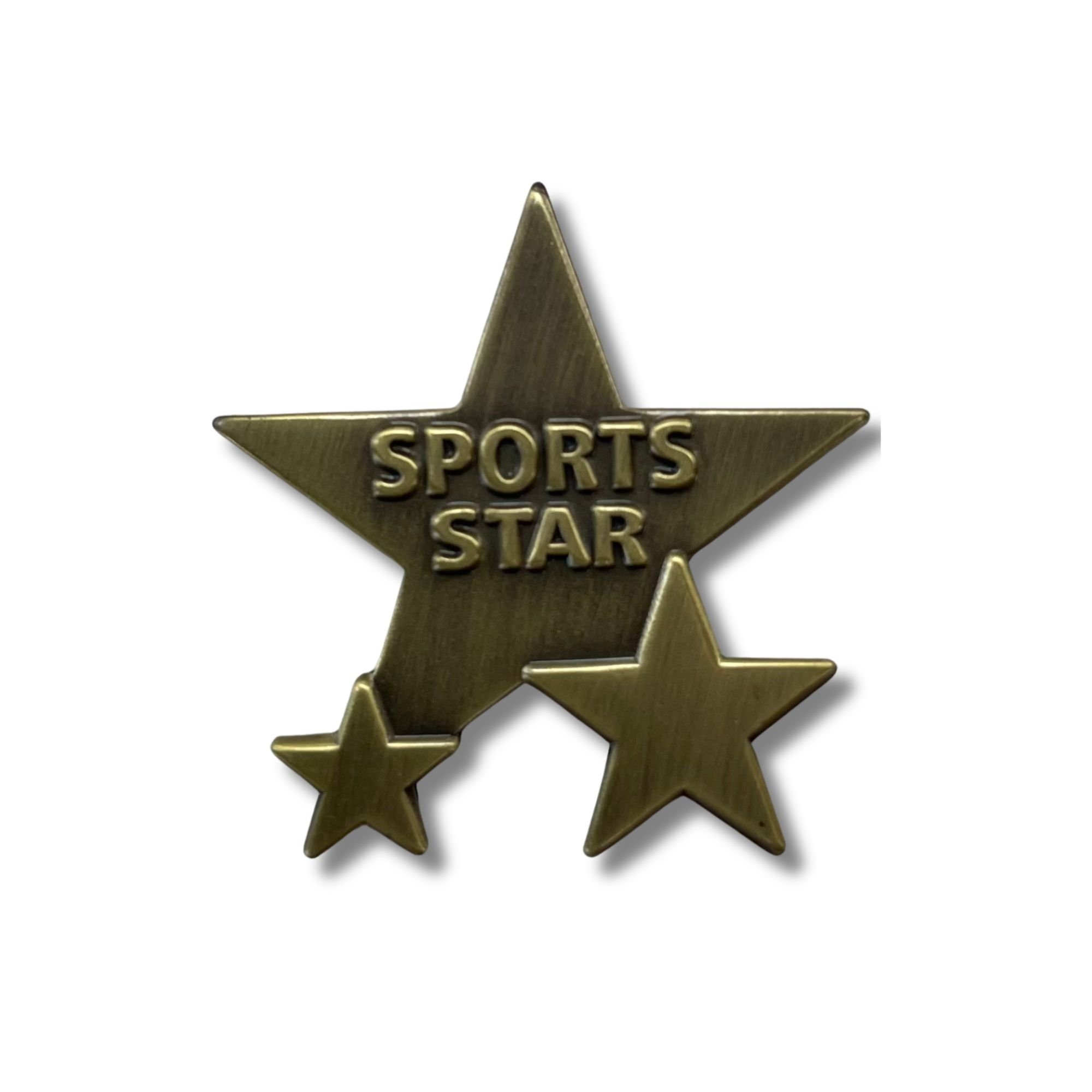 Metal Sports Day Badge