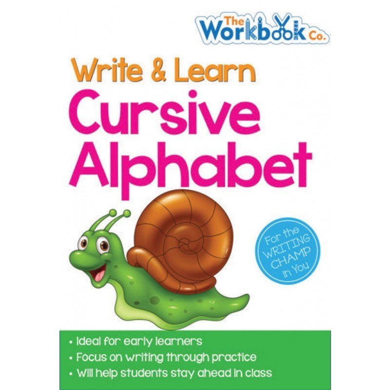 Write & Learn - Cursive Alphabet