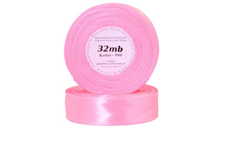 Satin Ribbon Pink (6mm)