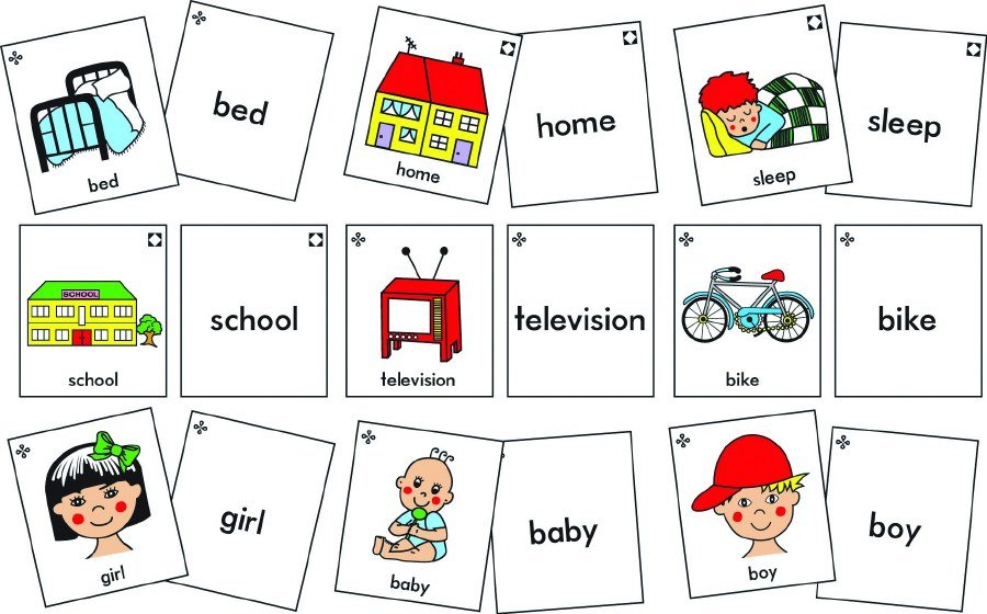 Basic Sightword Snap