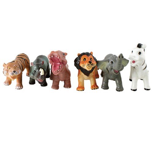Soft Squeezy Wild Animals (6)