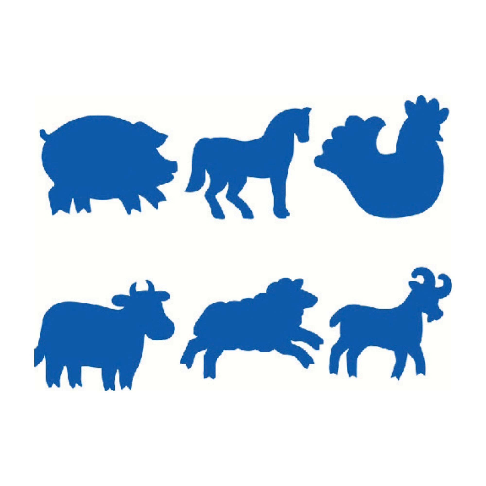 Stampers with Handles - Farm Animals (6 piece)