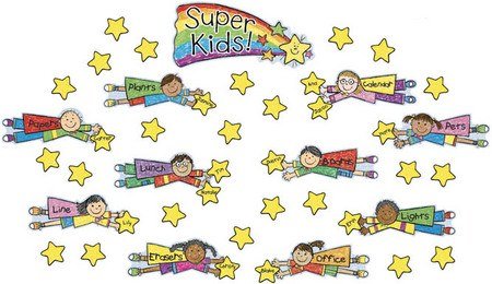Bulletin Board - Super Kids
