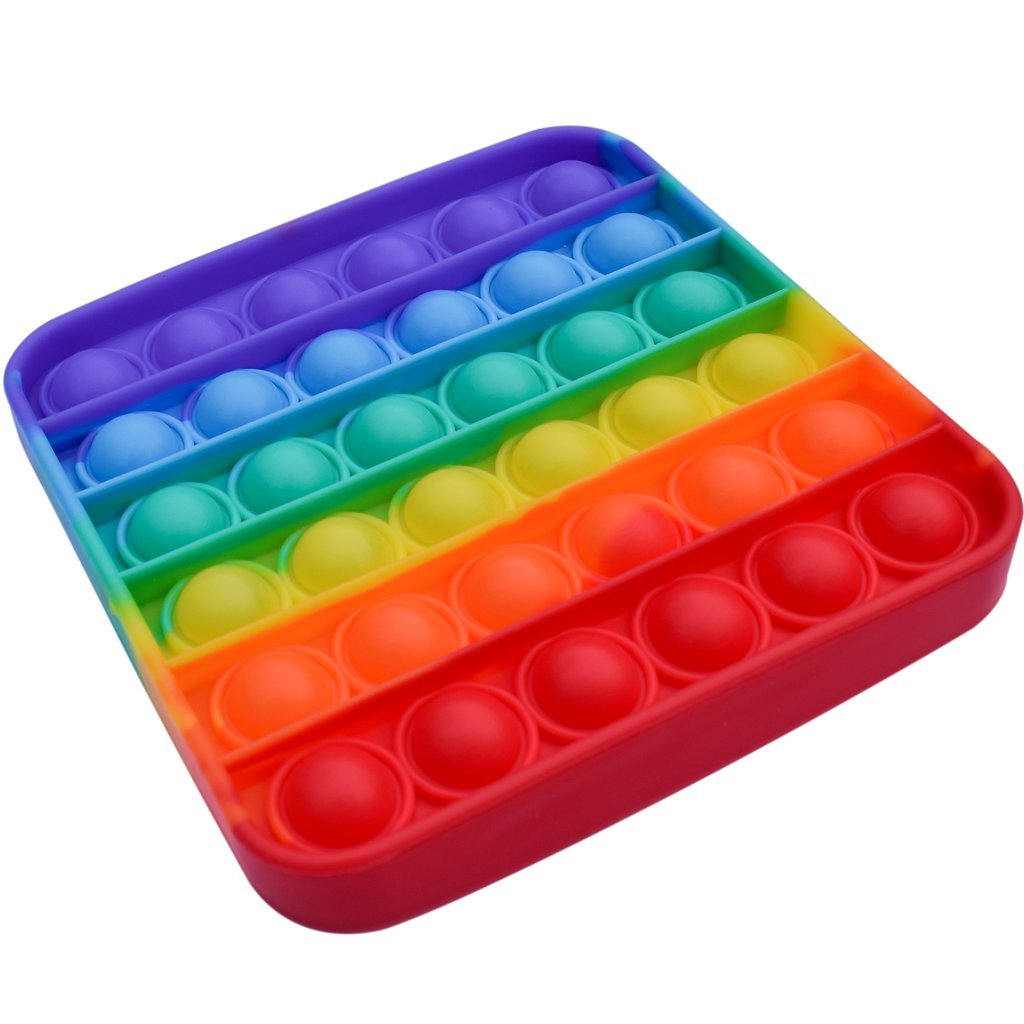 Fidget Popper Silcone Square