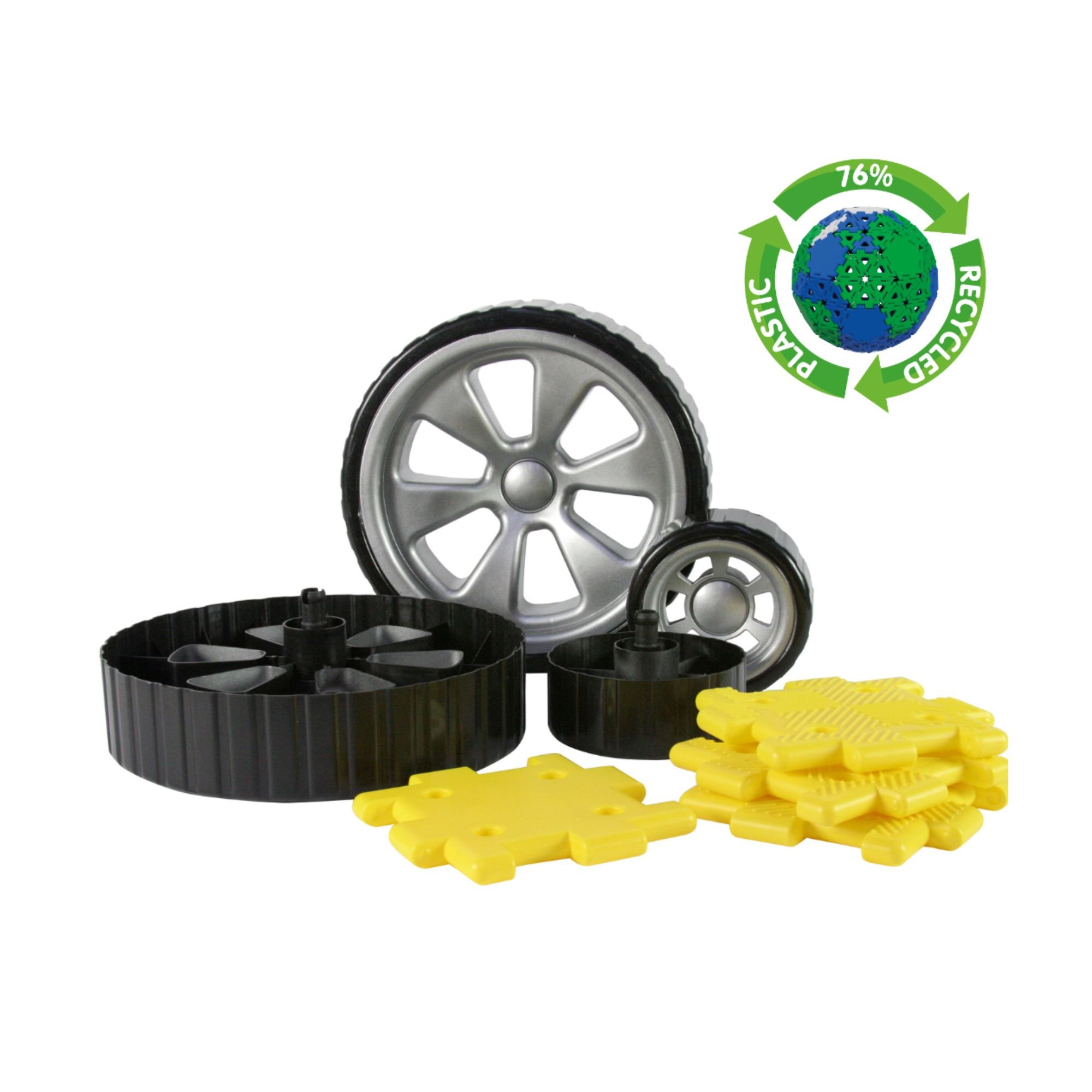 Giant Polydron add on Wheels