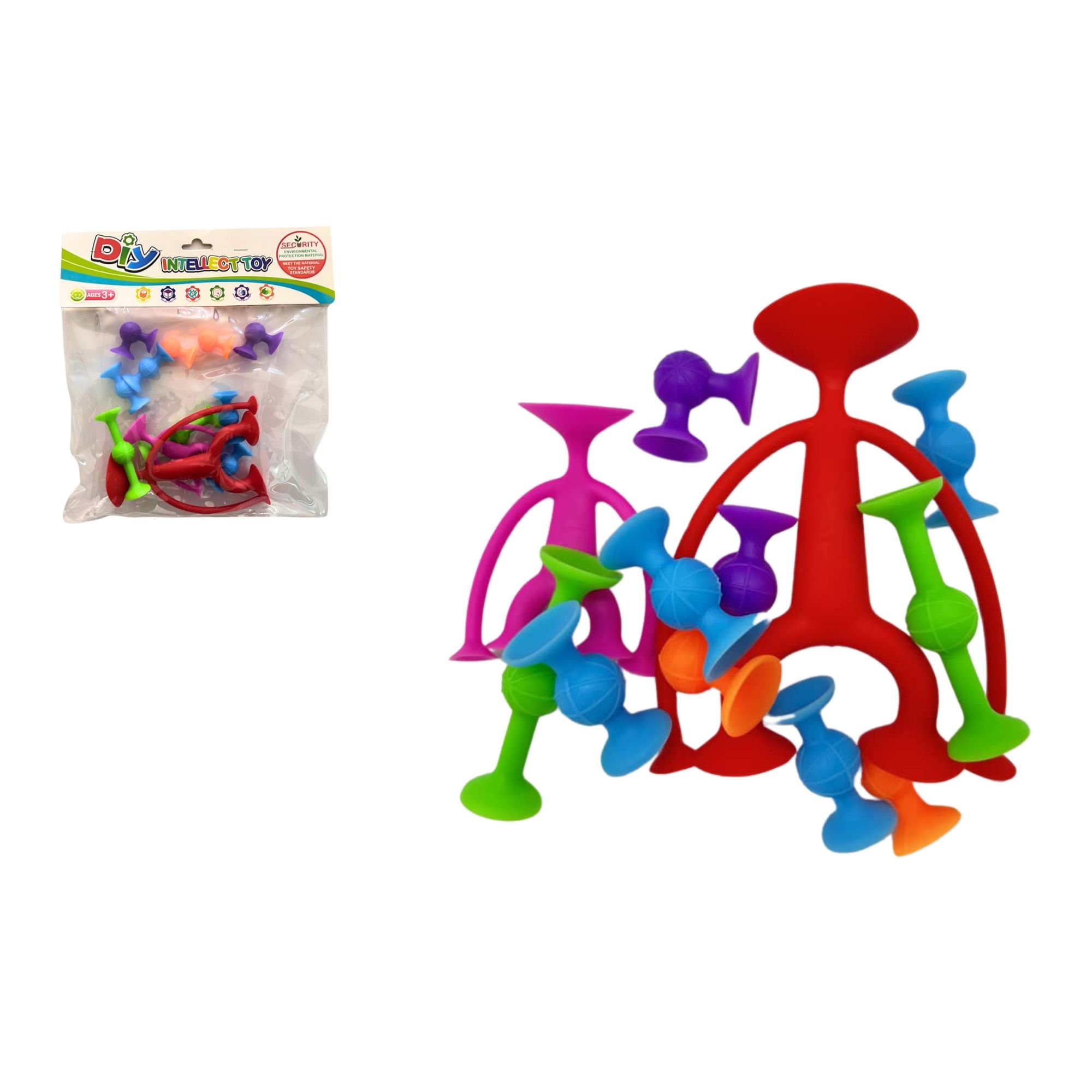 Suction Popper Toys - People Set (12)