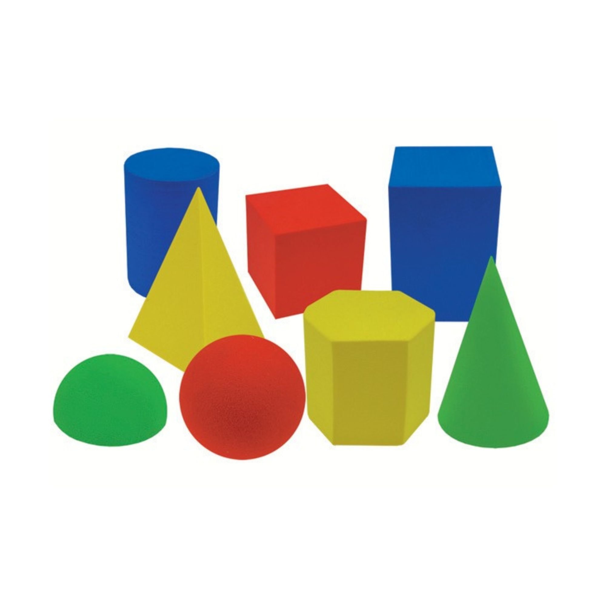 3D Geometric Foam Shapes (80 piece)