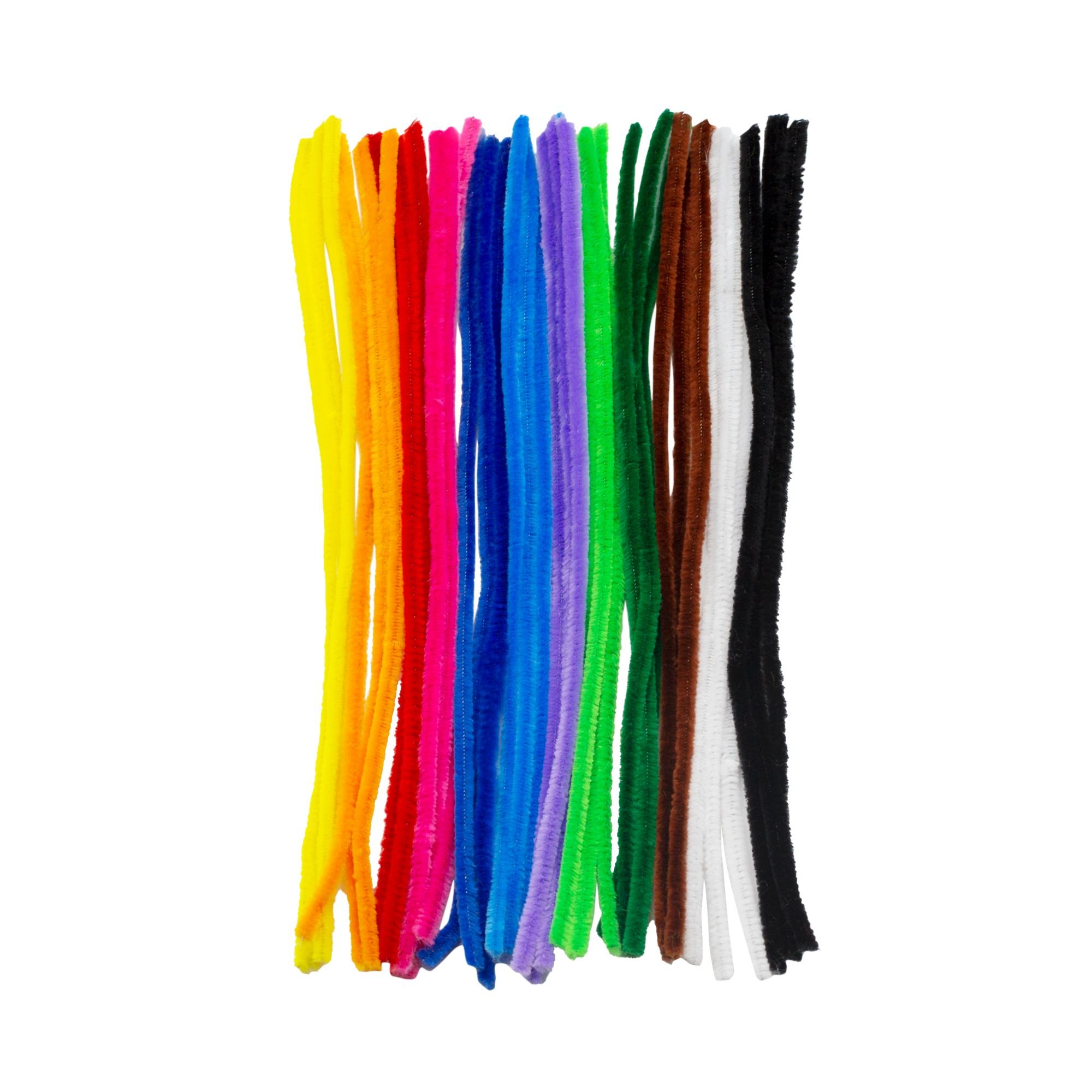Chenille Pipe Cleaners - Assorted Colour 12in (36 piece)