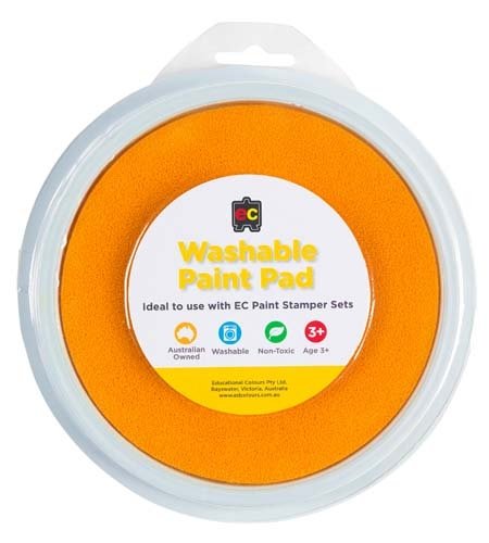 Washable Ink/Paint Pad Yellow