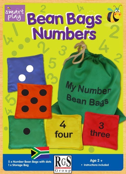 Bean Bag Play - Numbers & Dots (5 pieces)