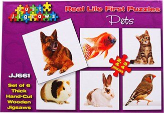 Jigsaw - Real Life Pets (Set of 6)