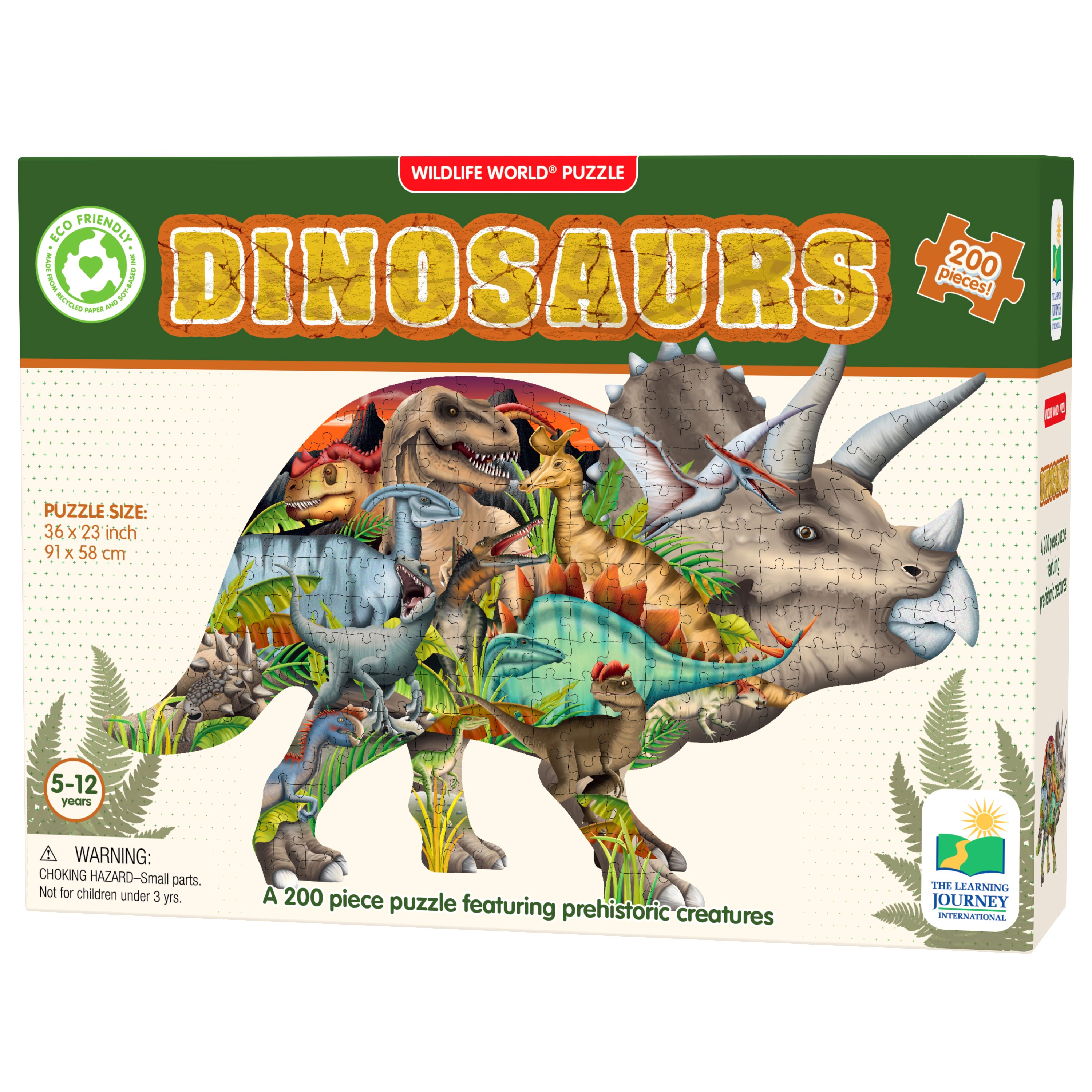 Wildlife World Puzzle - Dinosaurs