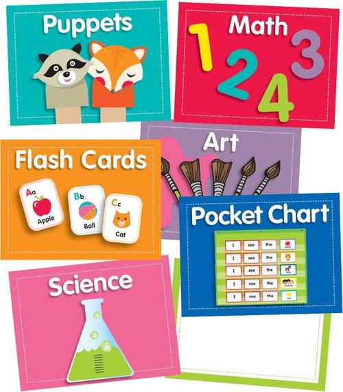 Mini Bulletin Board - Just Teach Cards (40 piece)