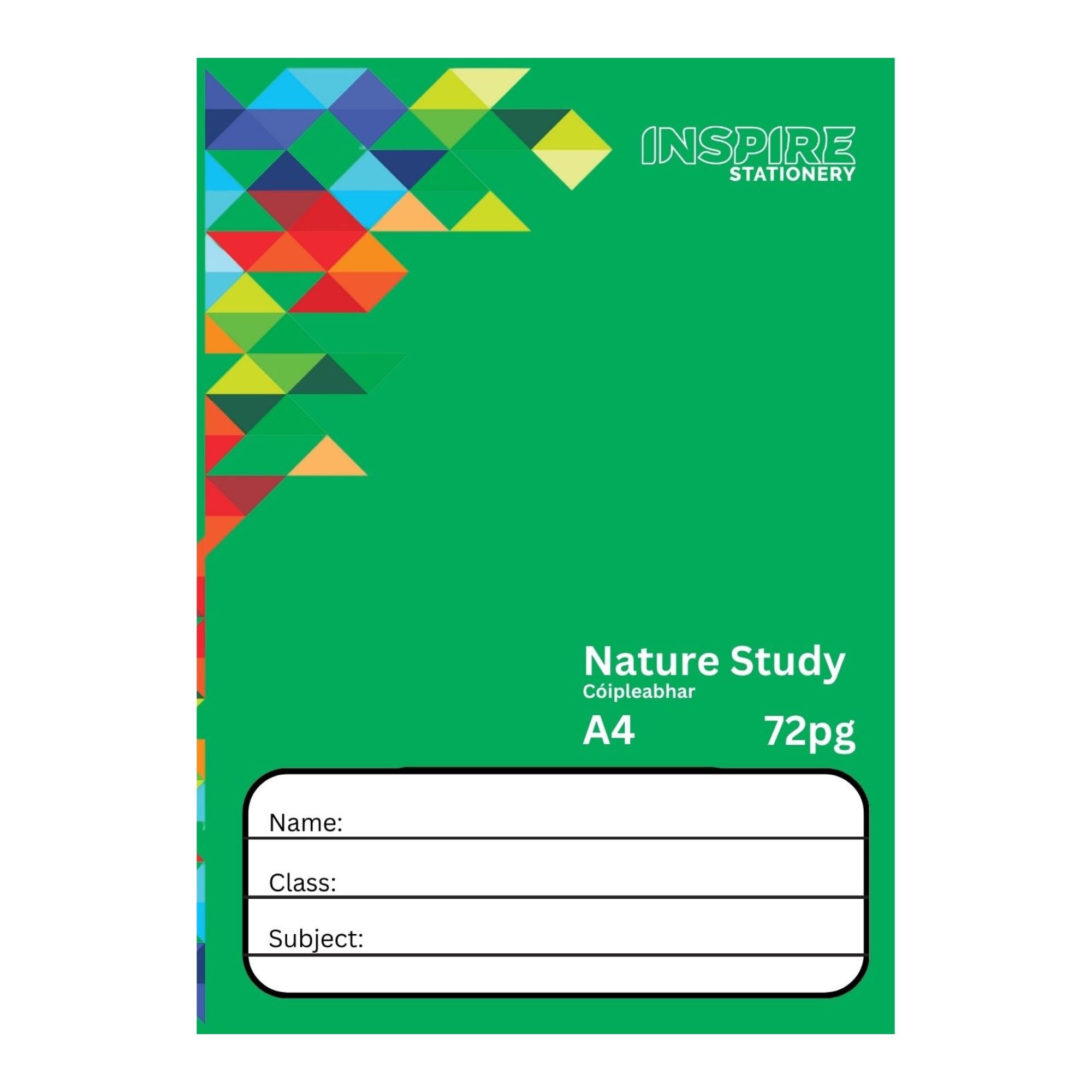 A4 Nature Study Copy - 72pg