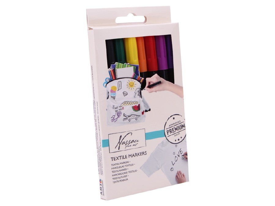 Nassau Textile Markers (10)