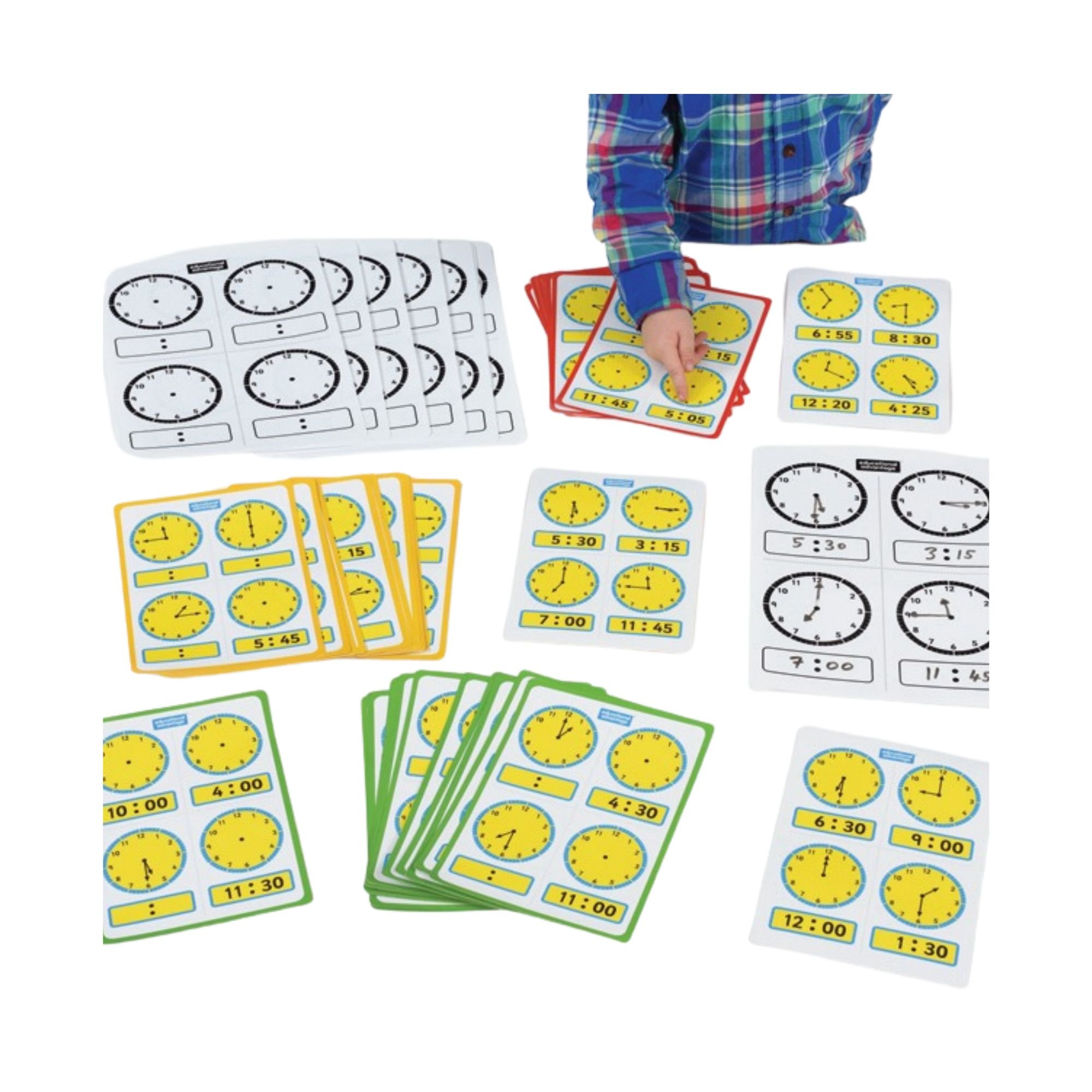 Time Activity Cards