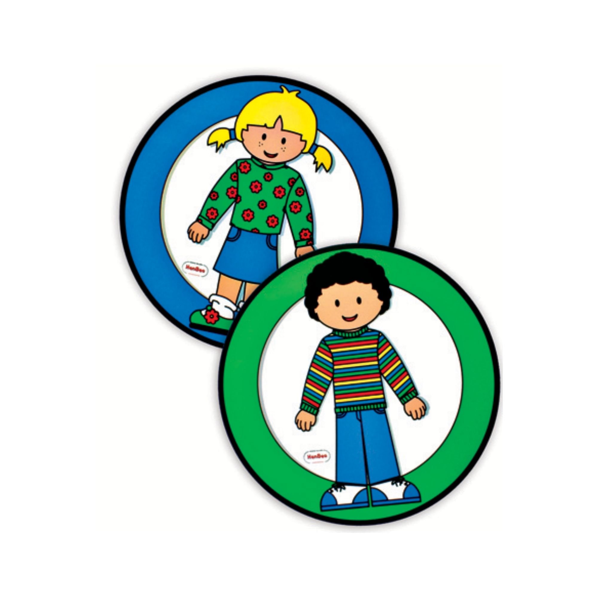 Girl & Boy Signs (2 pack)