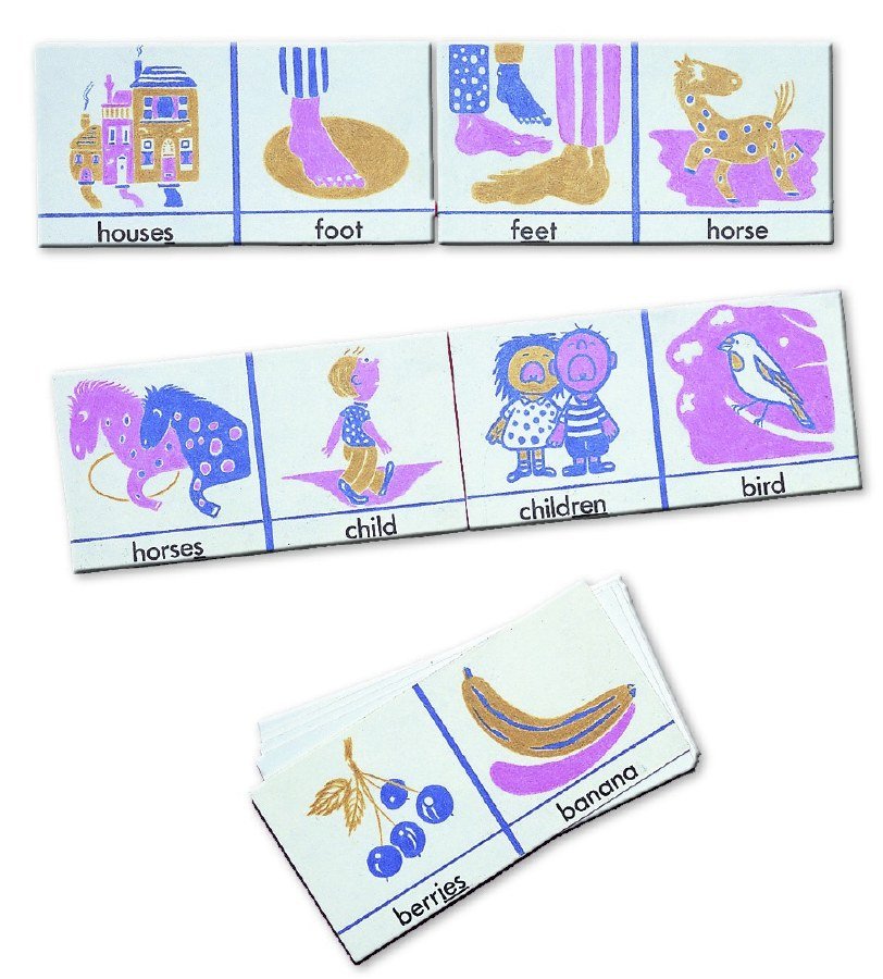 Singular Plural Dominoes