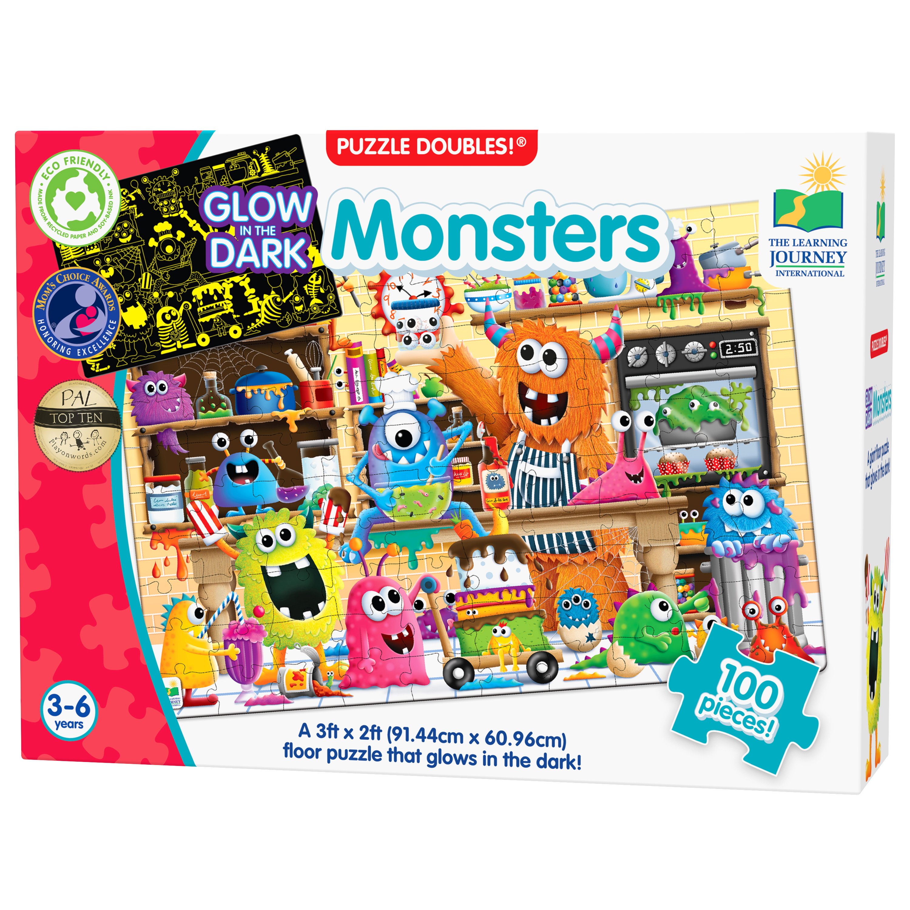 Puzzle Doubles - Glow In The Dark! Monsters