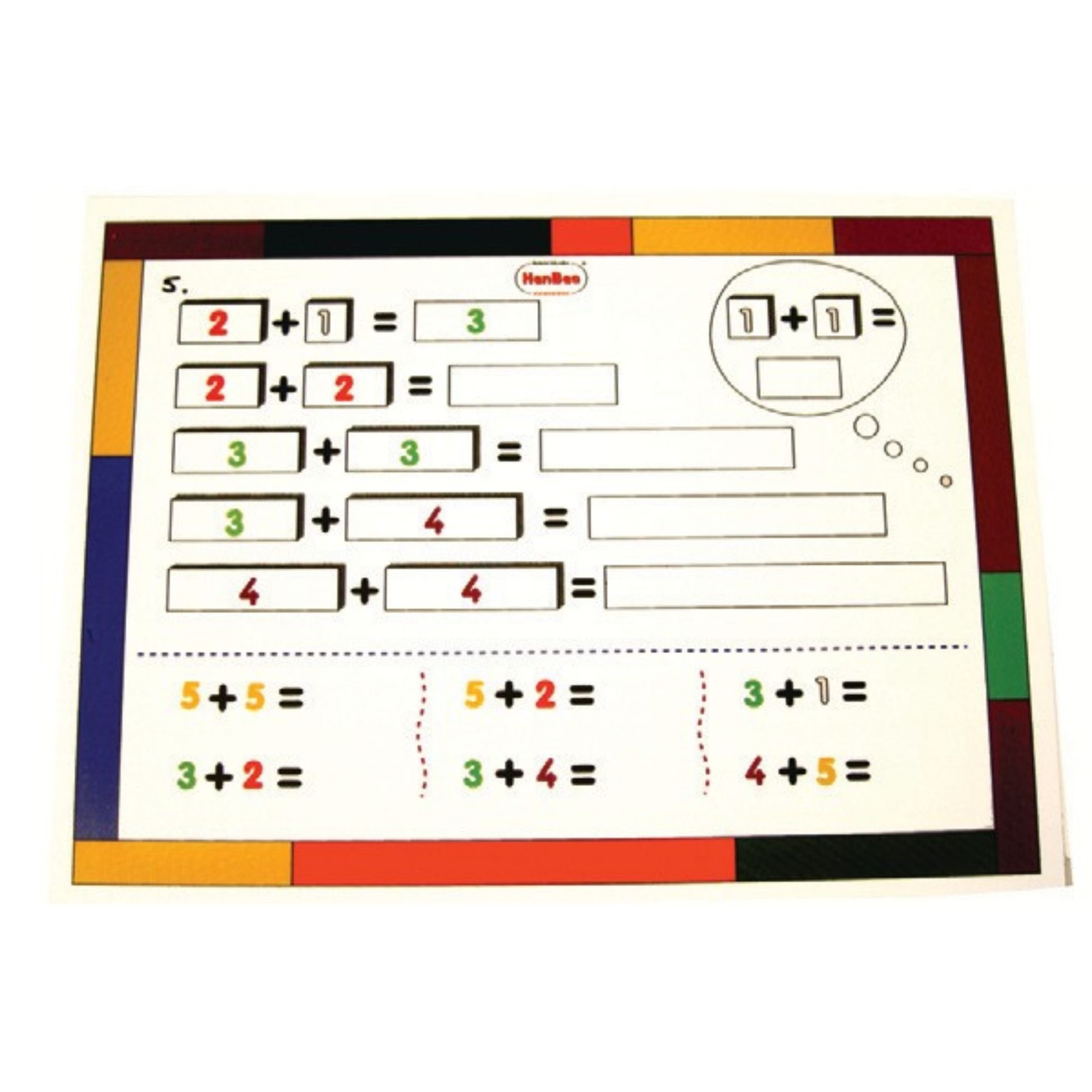 Fraction Bars Activity Cards (6 piece)