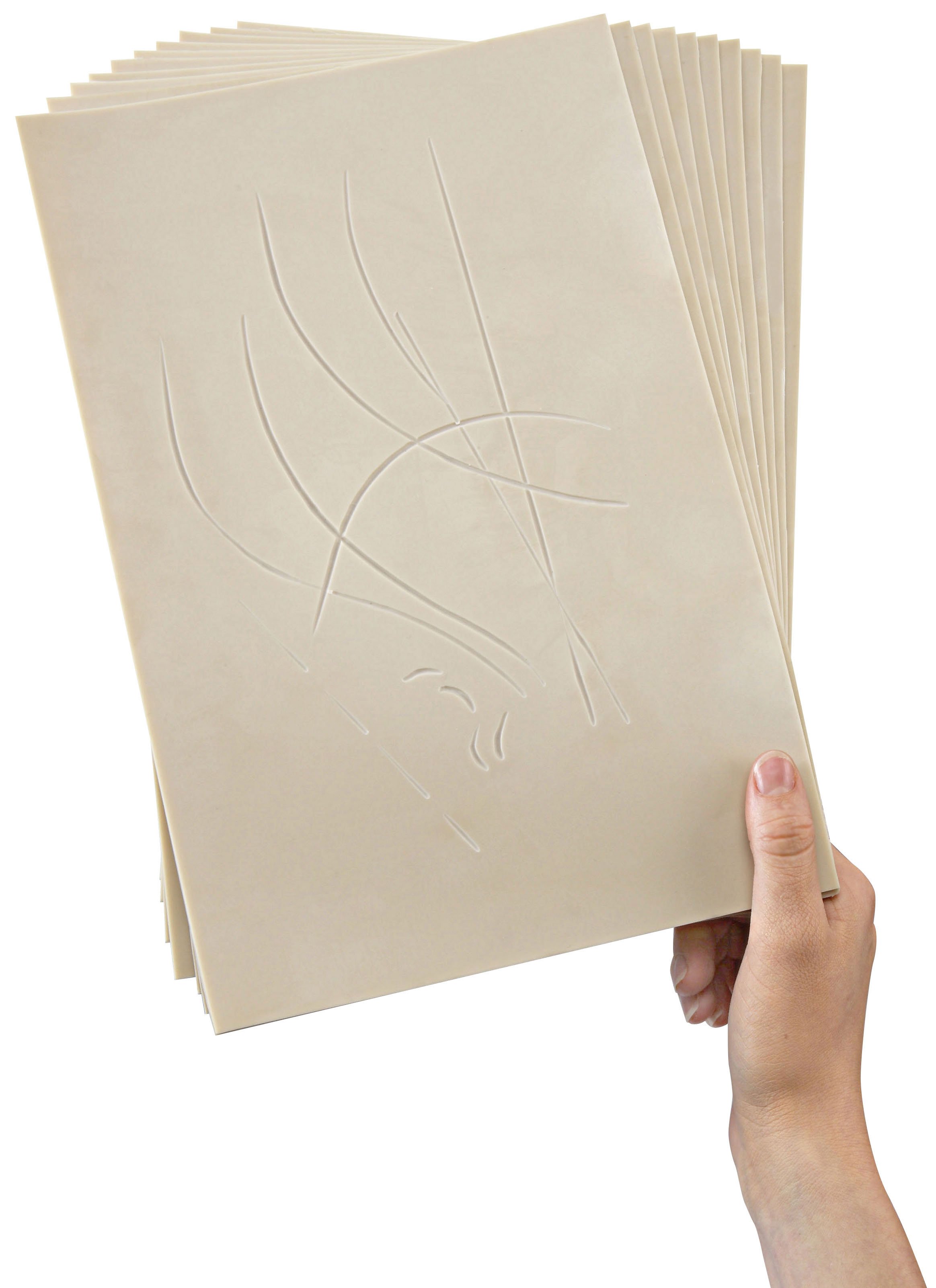 Soft Lino Blocks 300mm x 200mm (10)