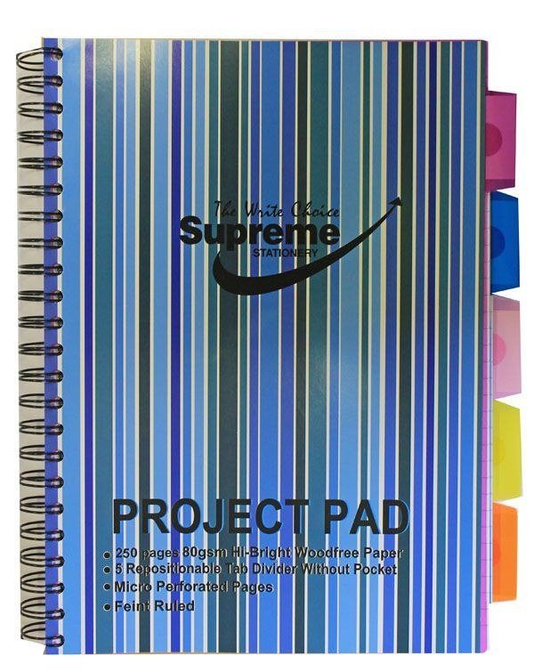 Lecture Subject Pad