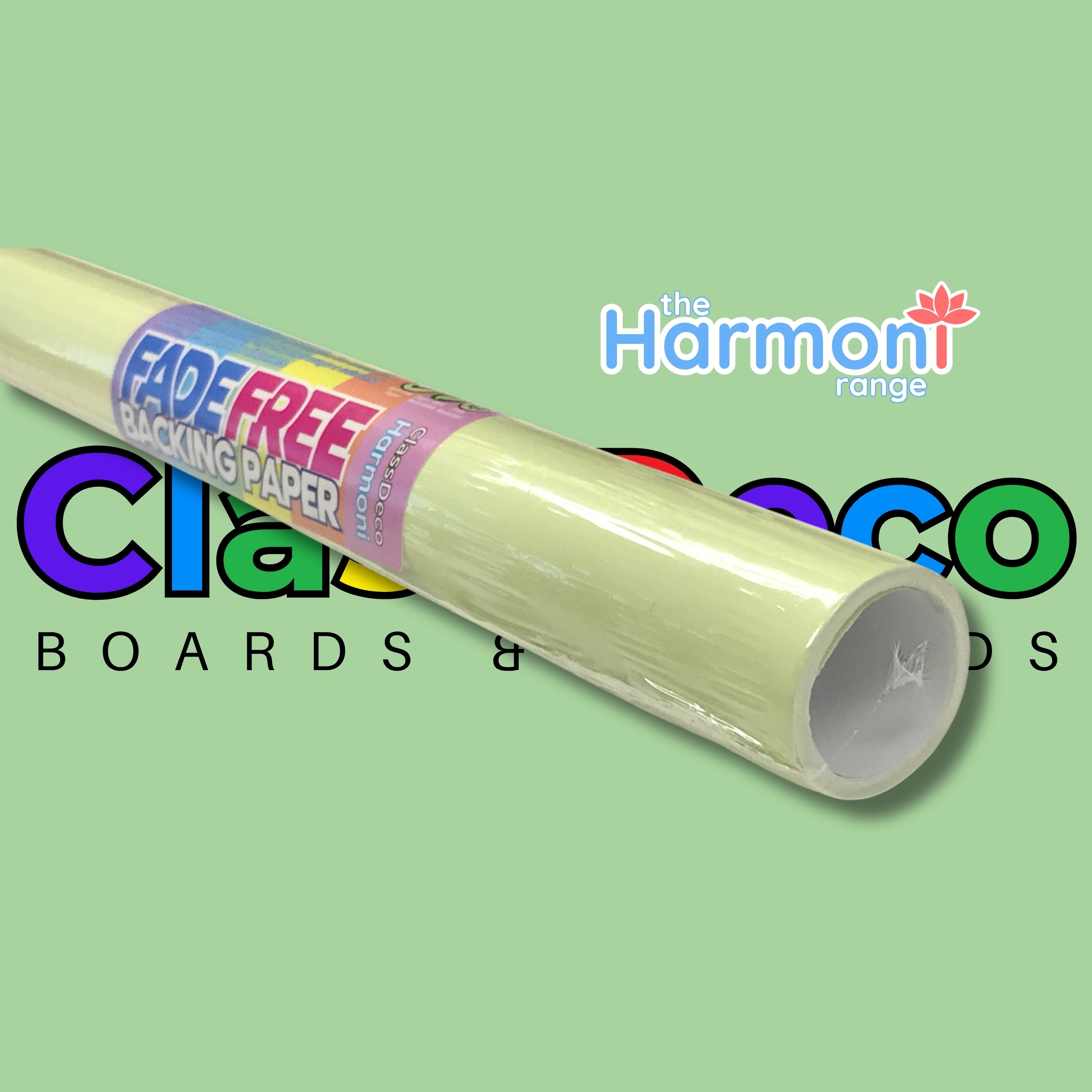 FadeFree Backing Paper - "Harmoni" Tranquil Pistacchio (3.6m) 