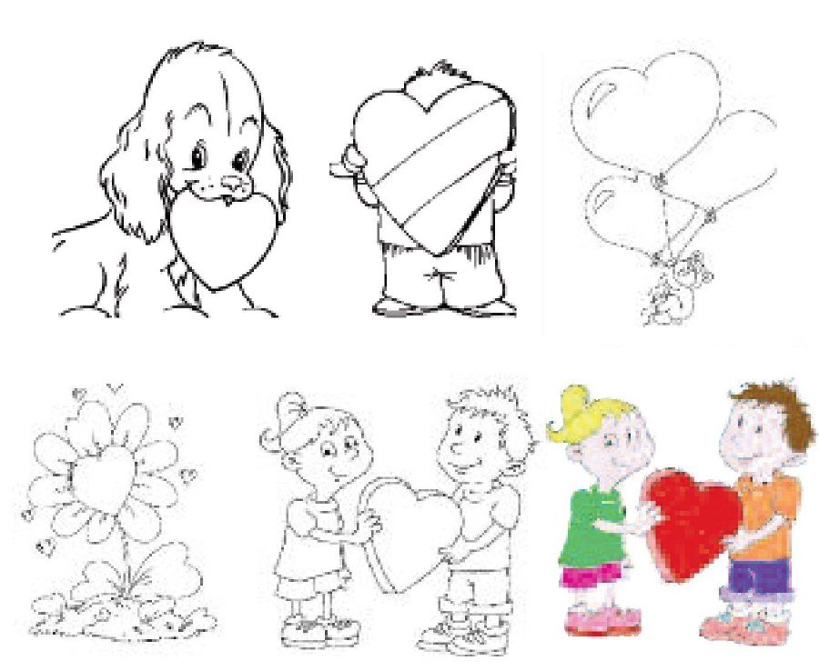 Cards & Envelopes - Valentines (10)