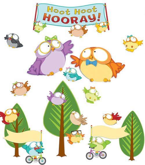 Mini Bulletin Board - Owl Pals 