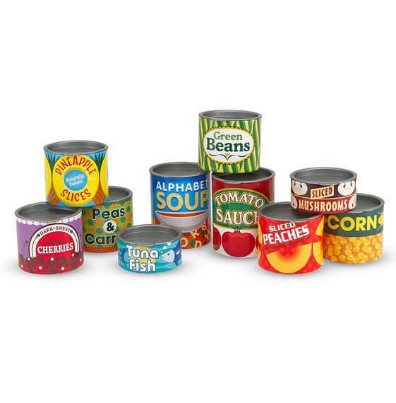 Canned Food Play Set (10 Piece)