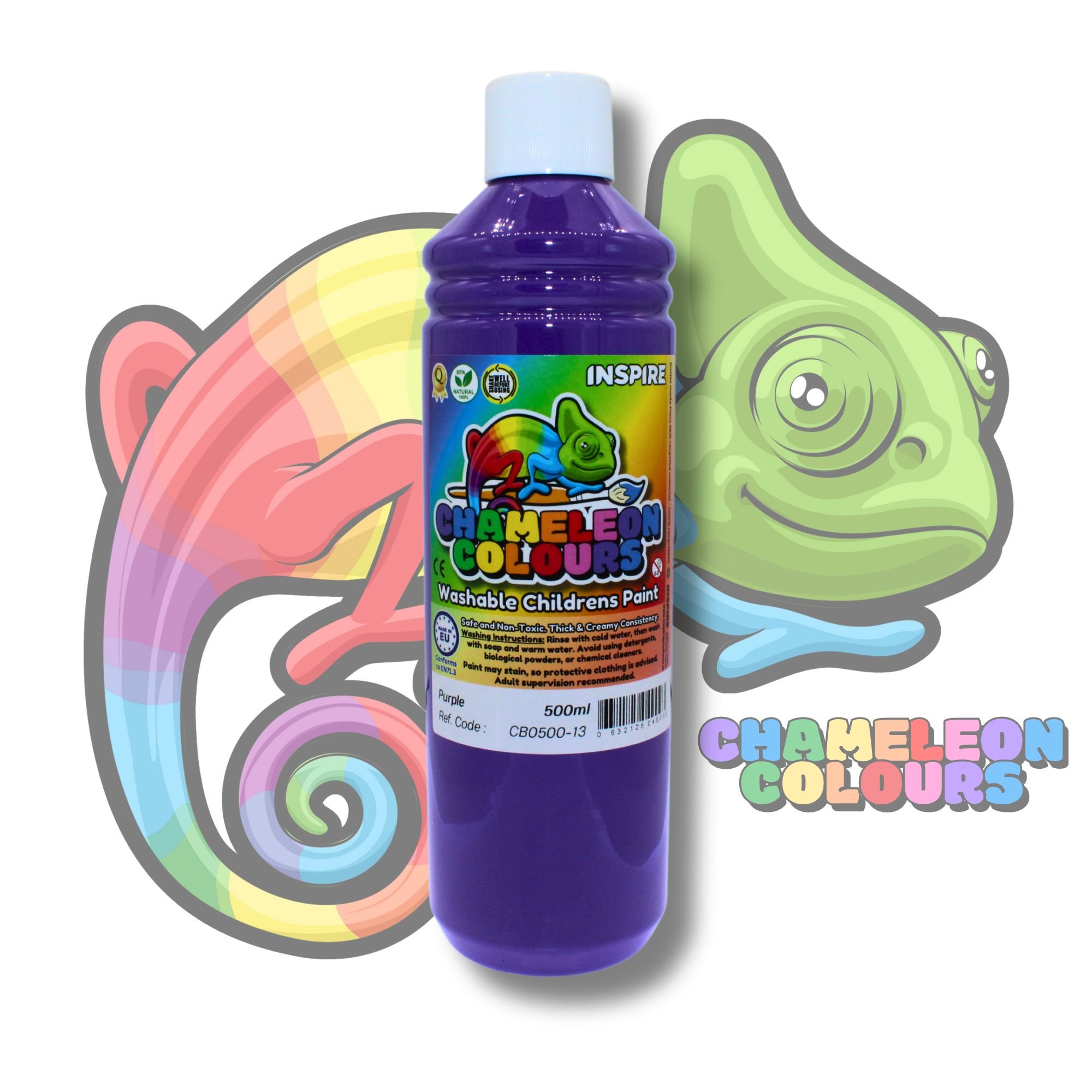 Washable Poster Paint 500ml - Purple
