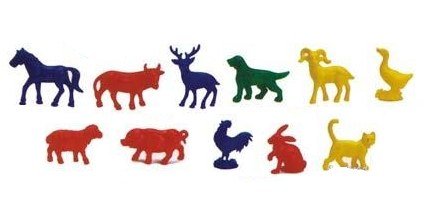 Counters - Farm Animals (192 pieces)