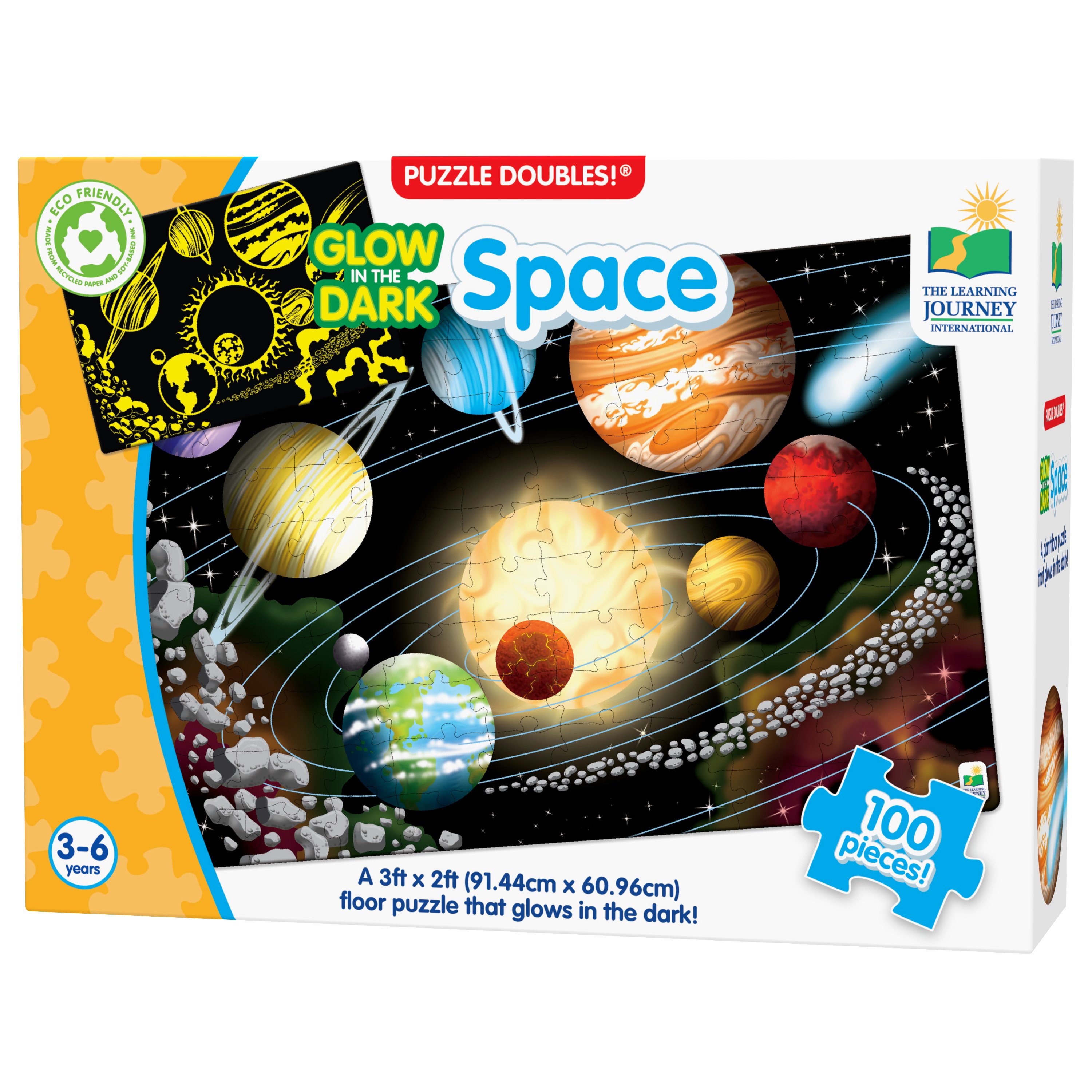 Puzzle Doubles - Glow In The Dark! Space
