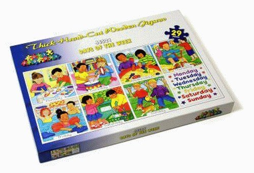 Wooden Jigsaw - Days Of The Week (Set of 8)