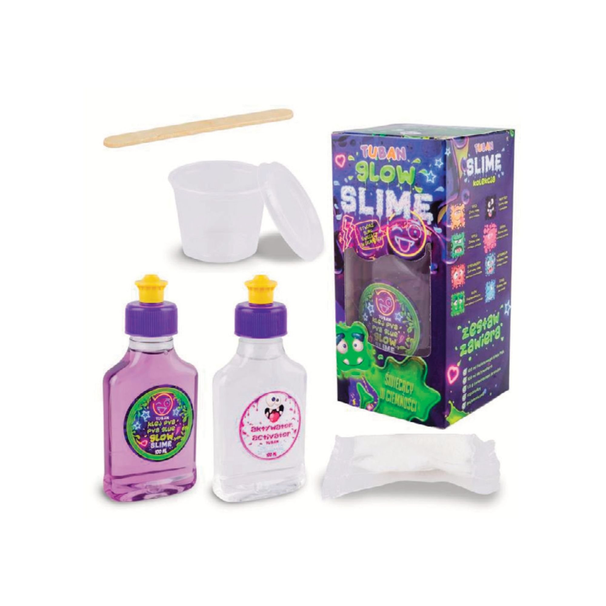 Slime DIY Glow In The Dark