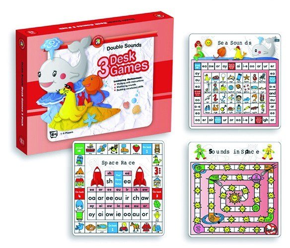 Desk Game - Double Sounds (Set Of 3)