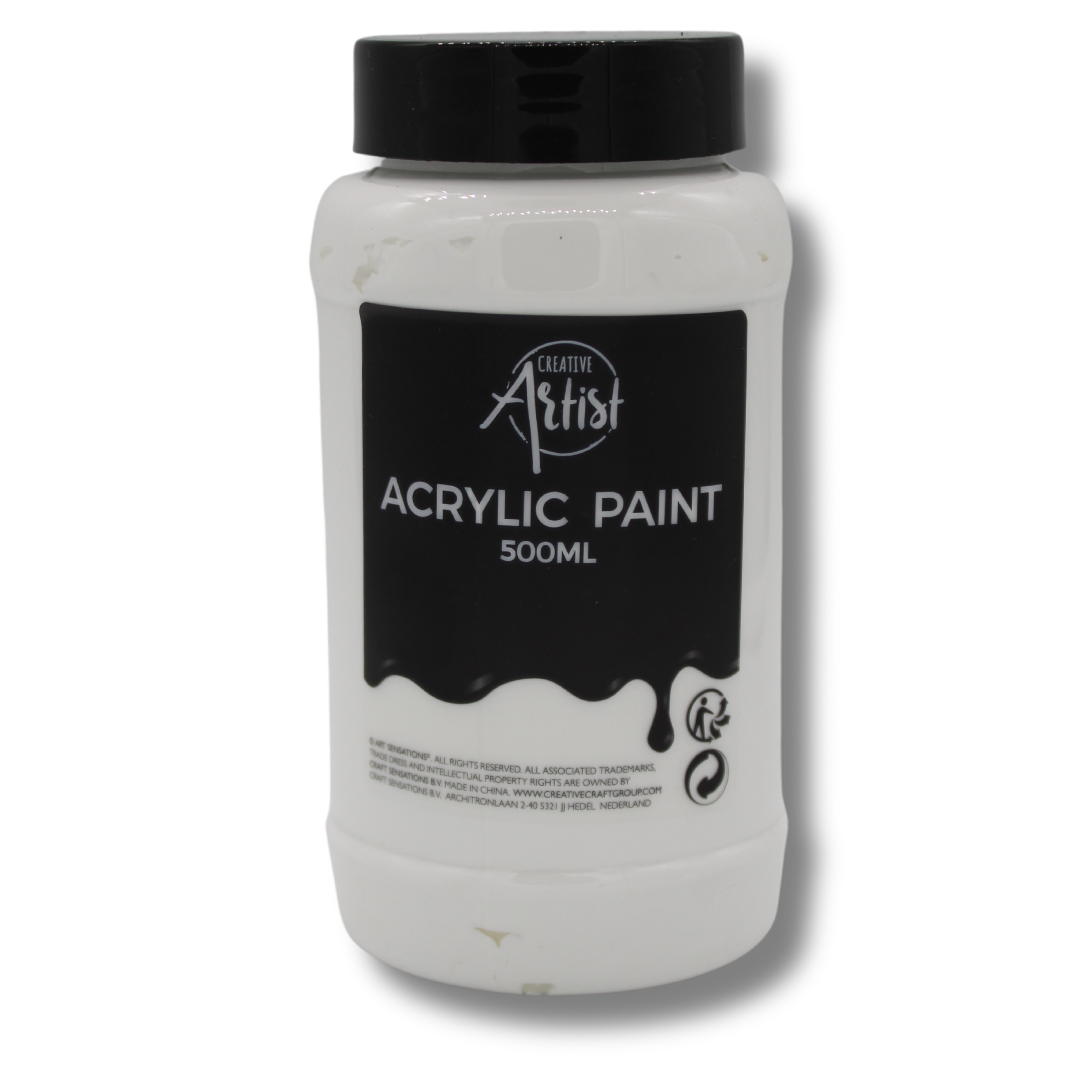 Acrylic Paint 500ml - White