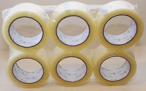 Clear Tape - 1" (6)
