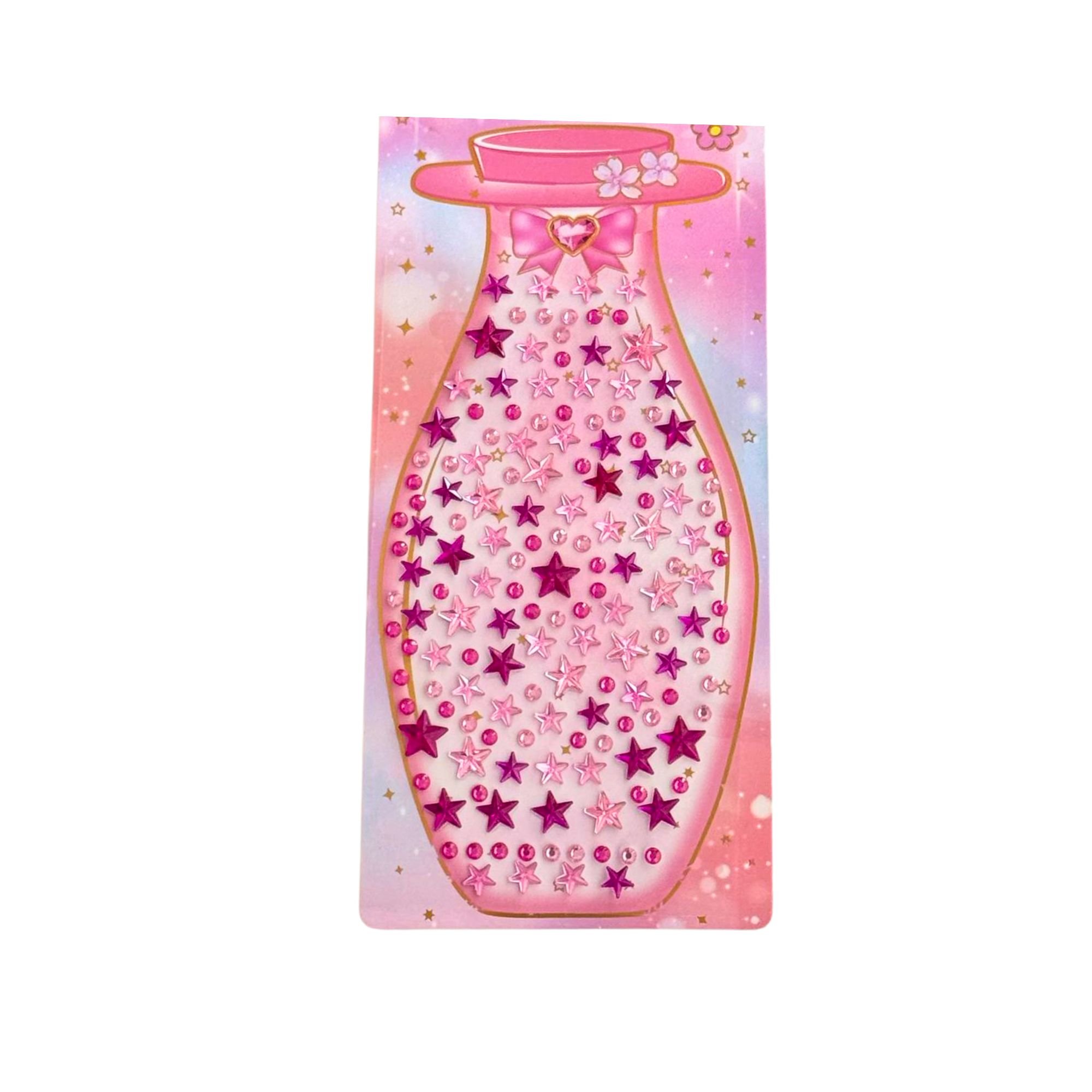 Crystal Gems - Self Adhesive Star Gem Set (Pink)