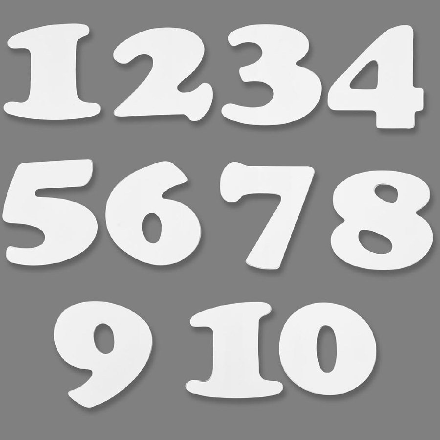 Cut Outs - Number