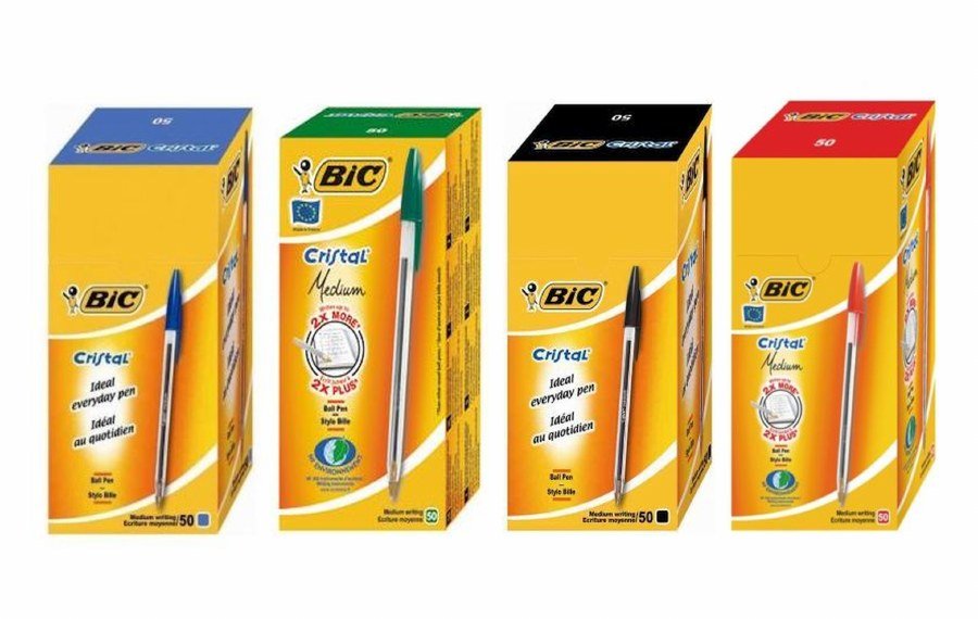 BIC Ballpoint Pens - Black (50pk)  