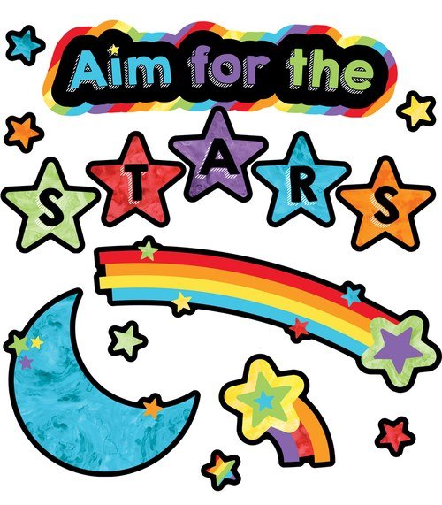 Mini Bulletin Board - Aim for the Stars