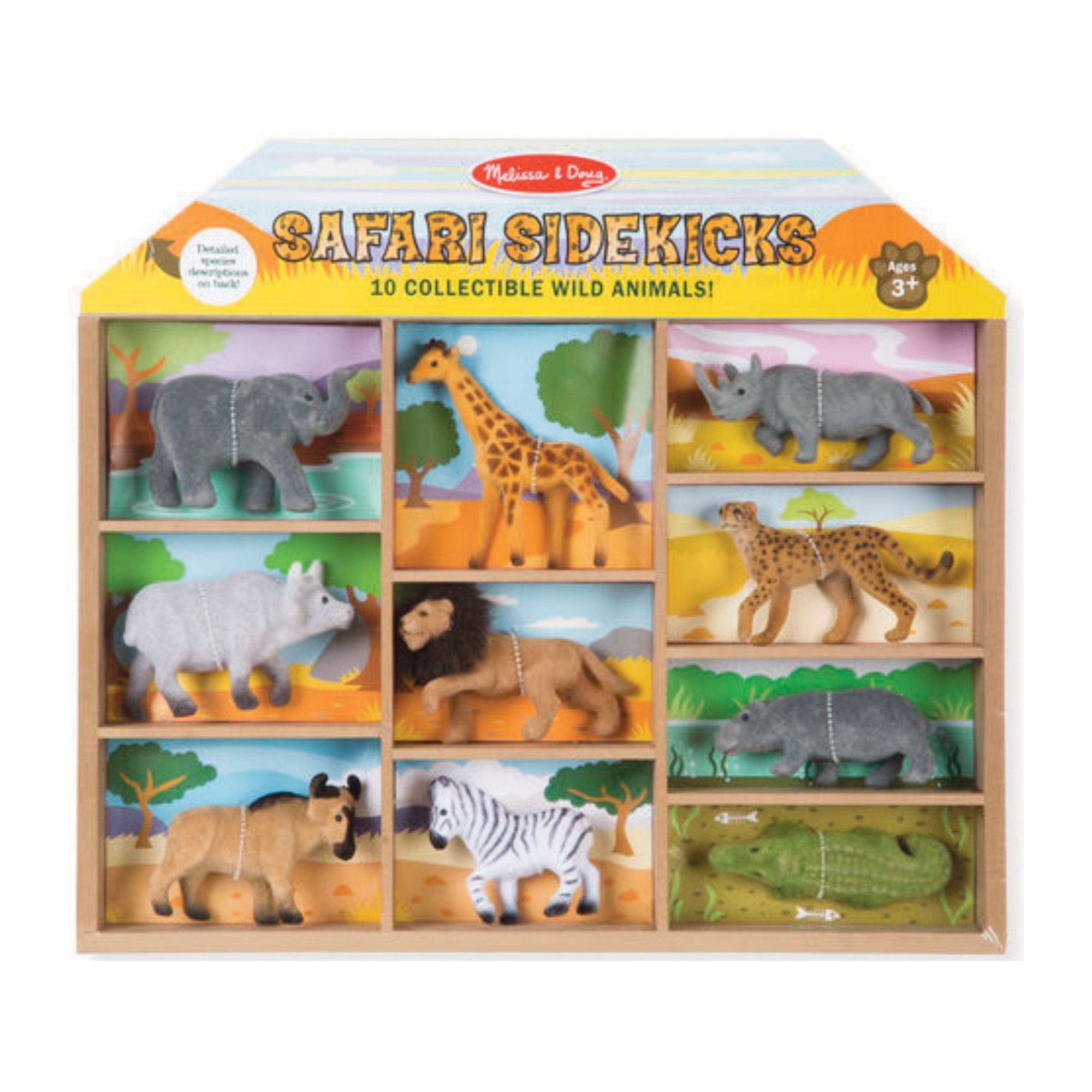Safari Pals 4.5cm (10 Pieces)