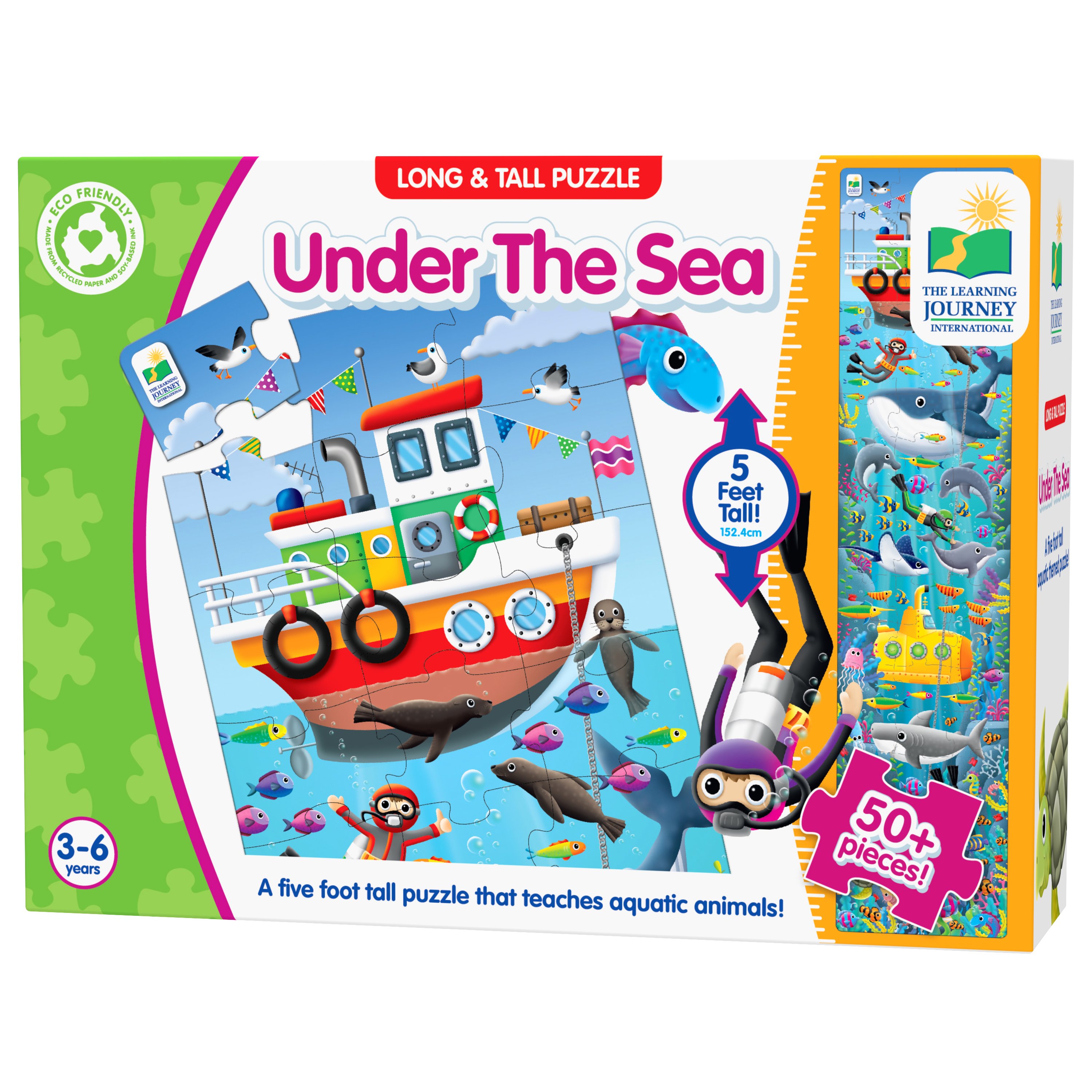 Long & Tall Puzzle - Under The Sea Puzzle