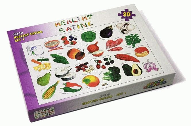Jigsaw - Healthy Eating Set 1 (20 piece)
