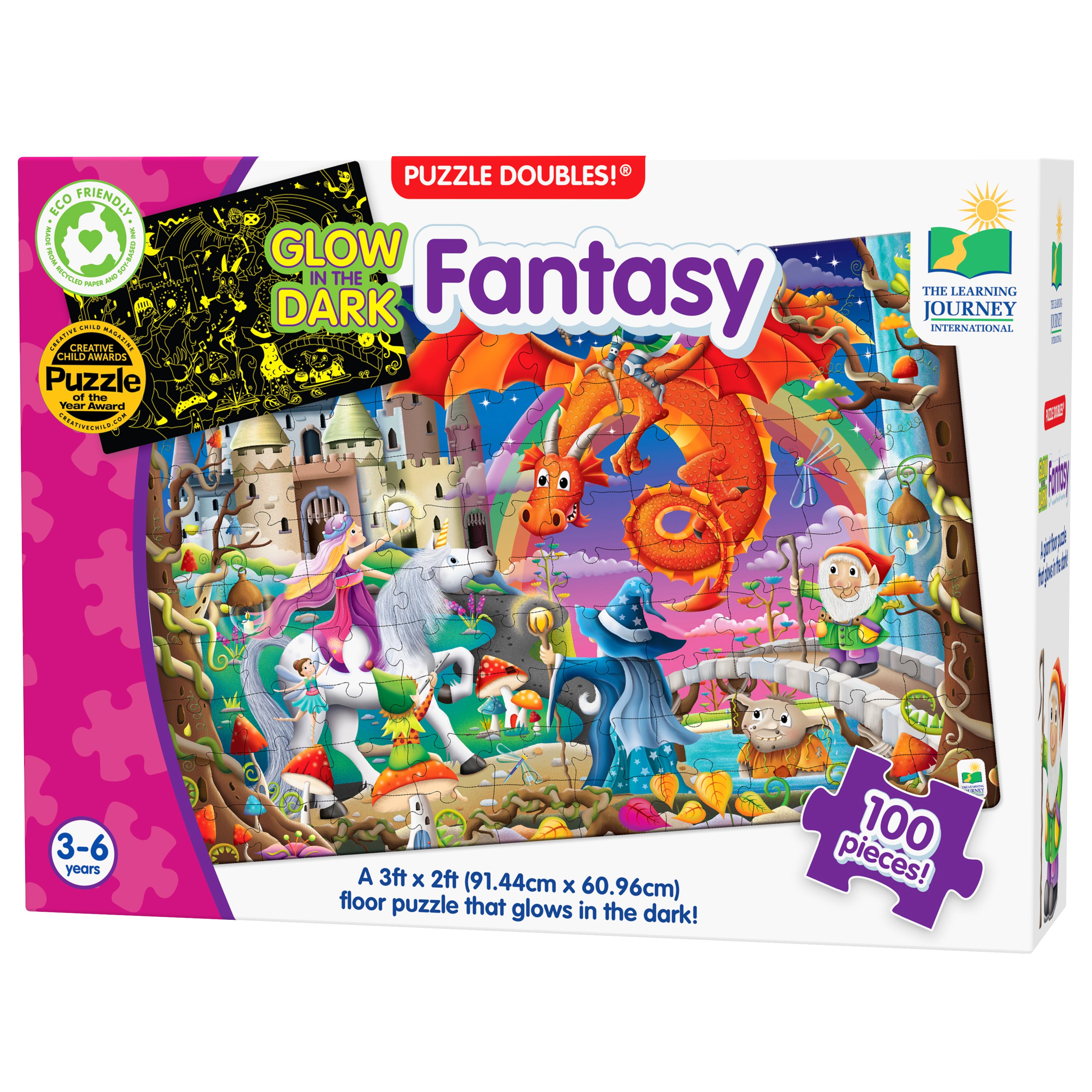 Puzzle Doubles - Glow In The Dark! Fantasy